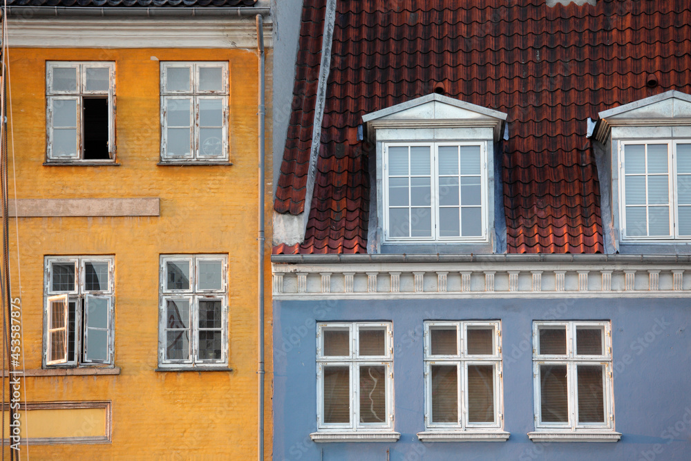 Traditional architecture in Copenhagen, Denmark Traditional architecture in Copenhagen, Denmark