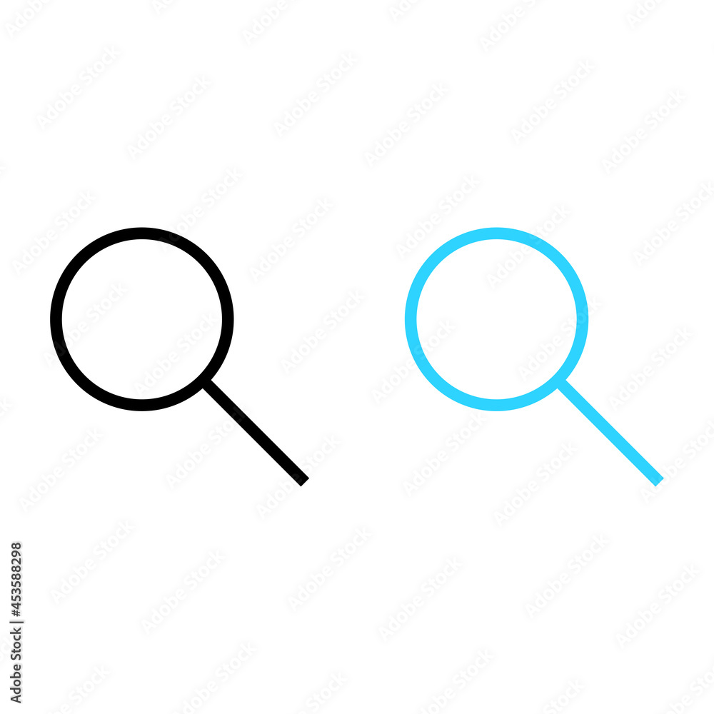 Search icon vector Search icon vector