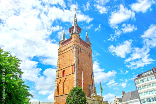 Quadro su tela Kortrijk, West Flanders, Belgium - old belfry