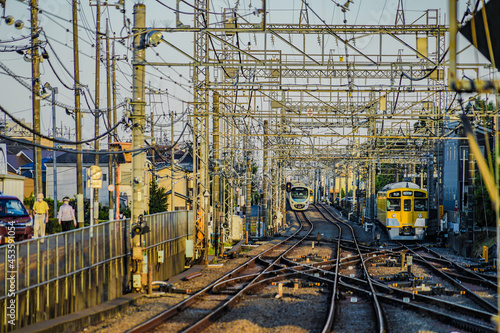 西所沢駅から見える西武線