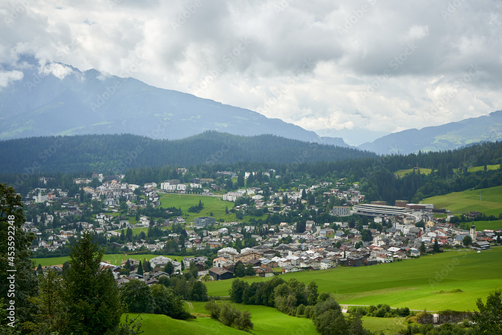 A swiss Alps village