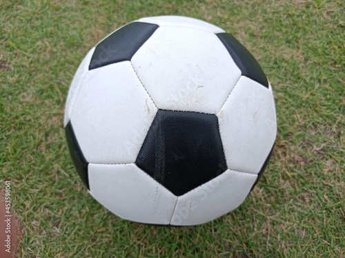soccer ball on grass © 敦子 光野