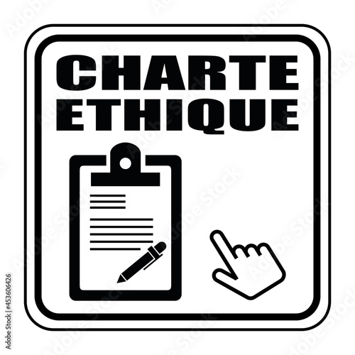 Logo charte éthique.