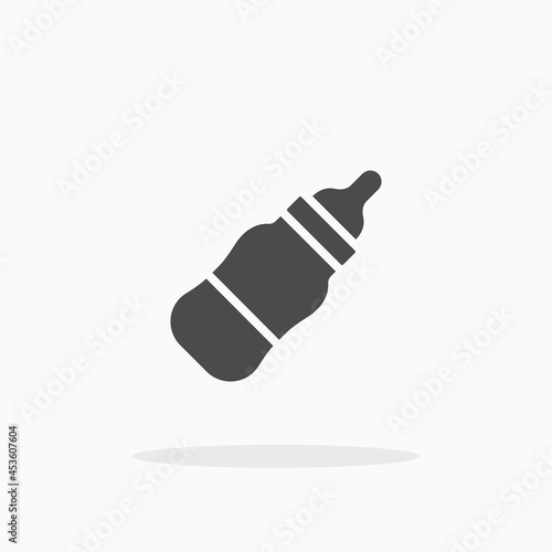 Baby bottle icon.