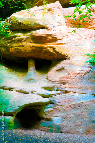 waterfall in the park