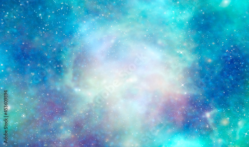 blue and green abstract abstract cosmic mystic esoteric background