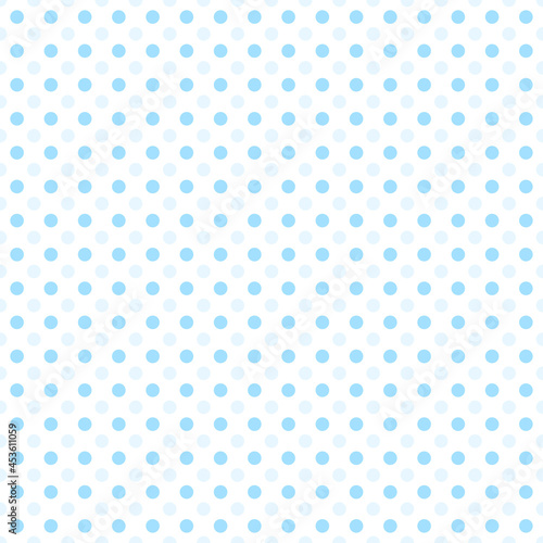 Tiny blue dots half drop repeat seamless pattern background