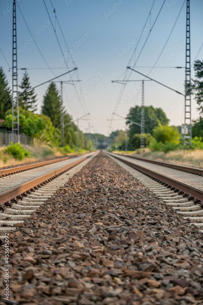 Fototapeta premium Bahngleise
