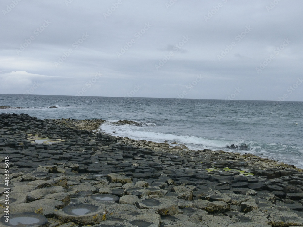 La calzada de los Gigantea, Irlanda. La calzada de los Gigantea, Irlanda.