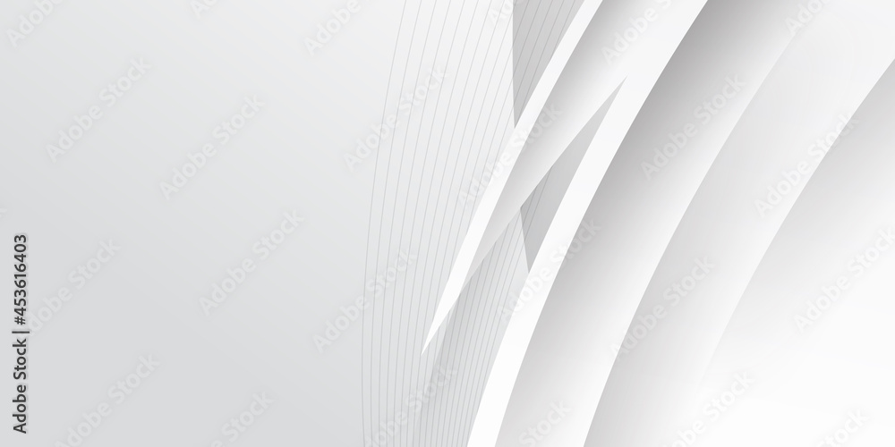 White abstract presentation background
