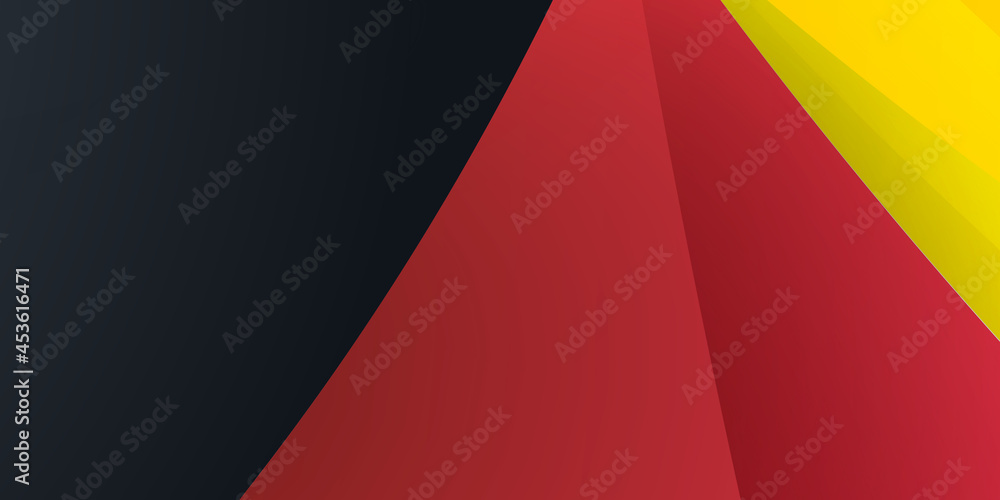Modern simple black red and yellow abstract business presentation background with space for text Modern simple black red and yellow abstract business presentation background with space for text