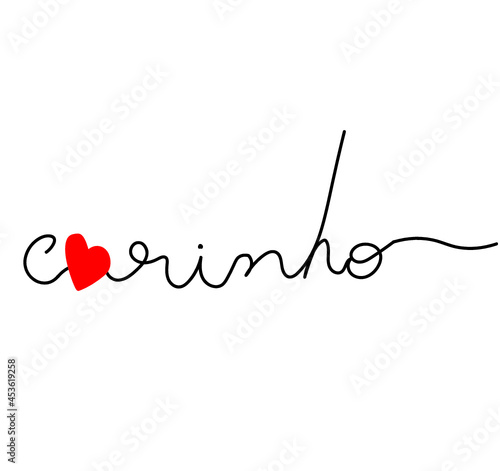 Escrita caligrafia carinho linha rabisco romântico casamento amor coração base cursiva