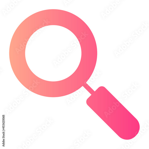 loupe gradient icon