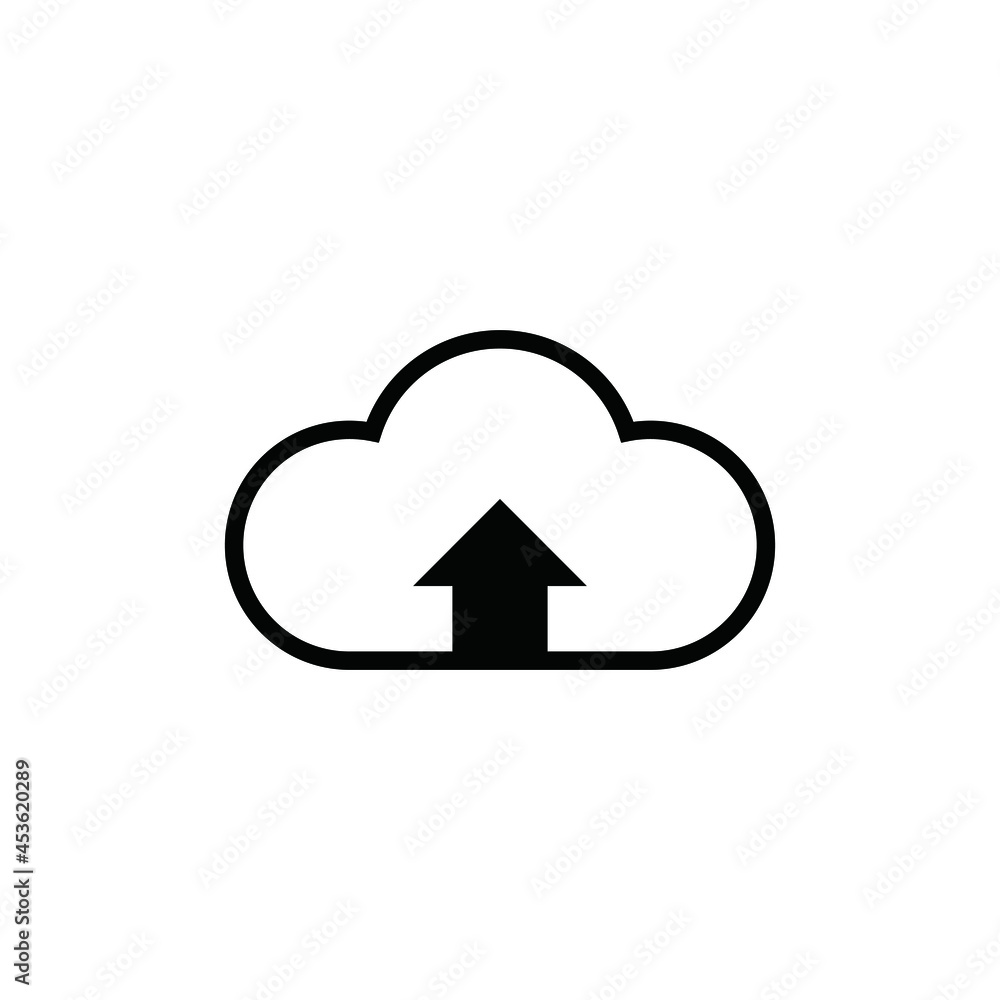 upload icon vector design template upload icon vector design template