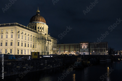 Stadtschloss Berlin bei Nacht