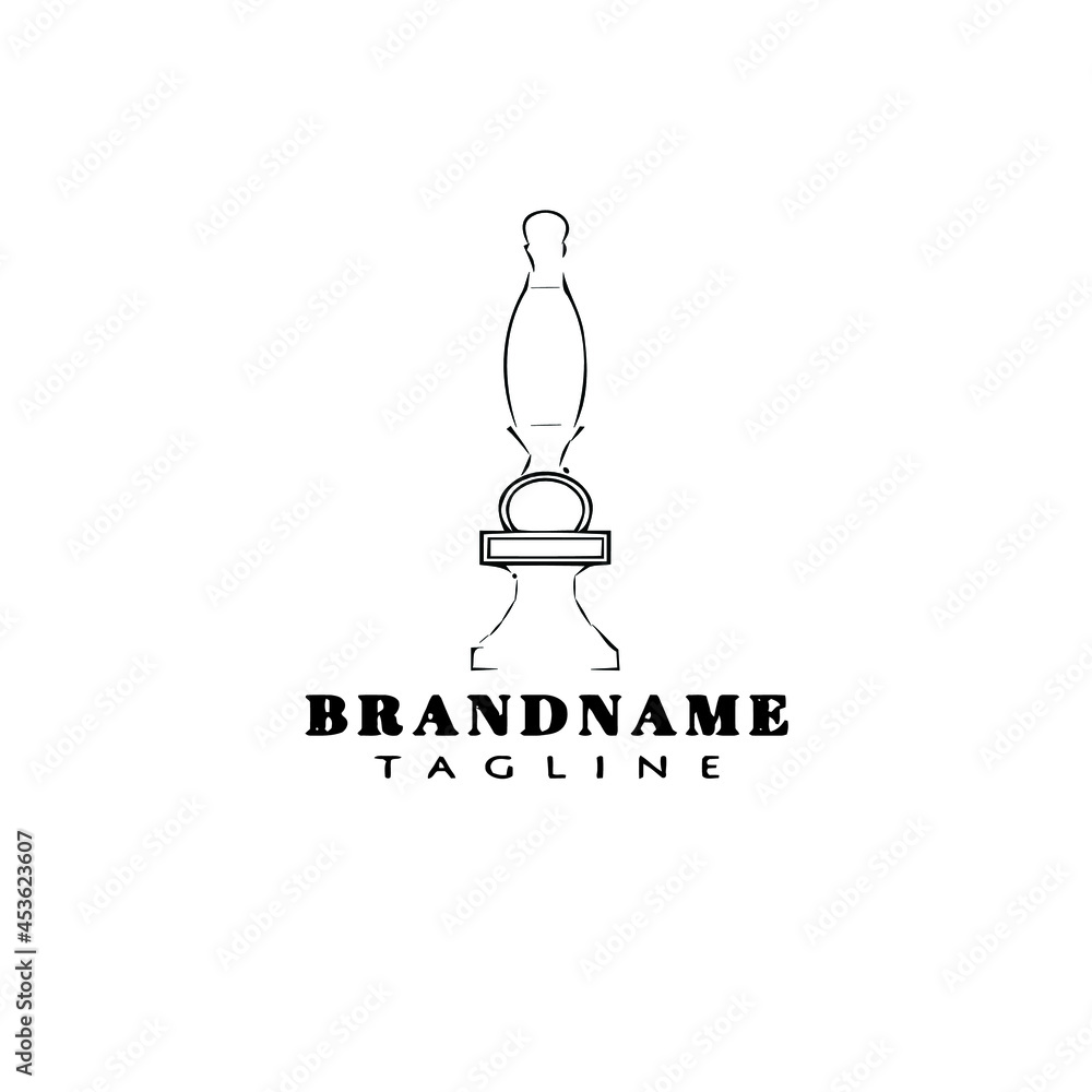 beer pump cartoon logo icon symbol template black isolated vector illustration beer pump cartoon logo icon symbol template black isolated vector illustration