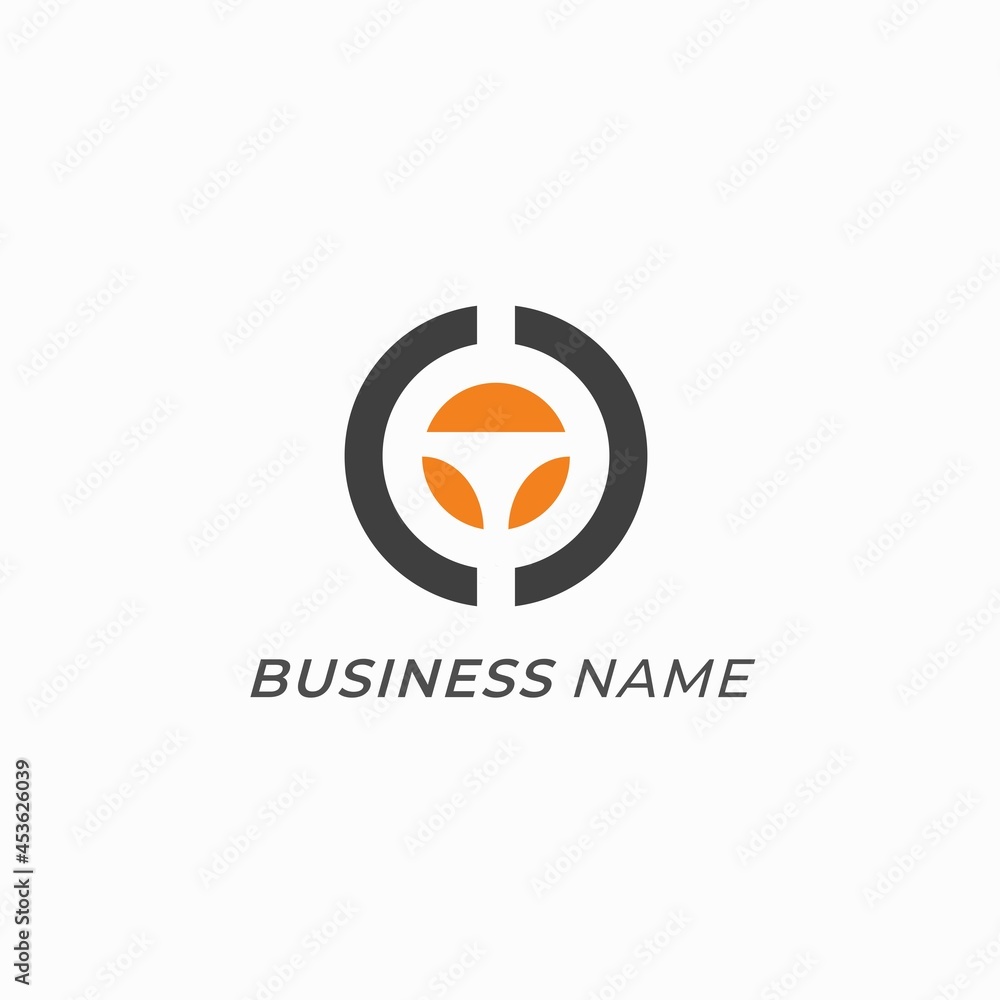 logo creative letter c and wheel logo creative letter c and wheel