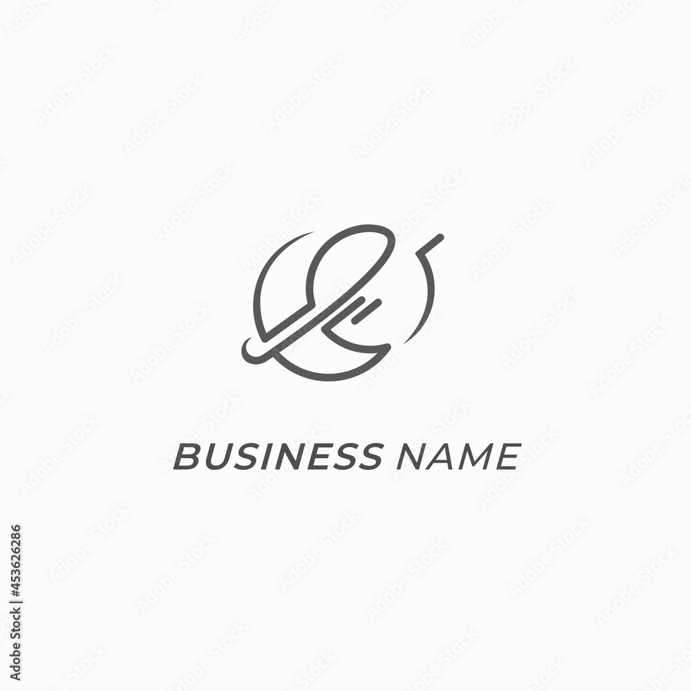 logo creative planet and moon logo creative planet and moon