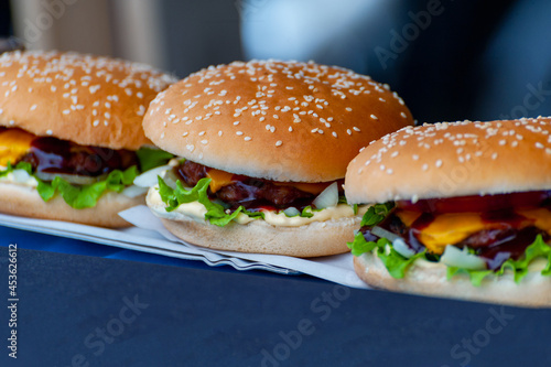 Big burger, american fast food