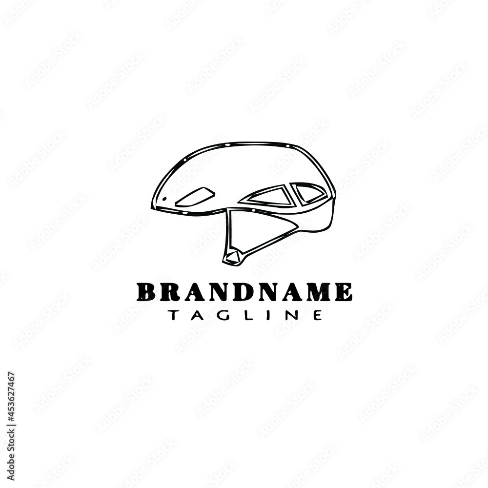 bicycle helmet logo icon design template vector bicycle helmet logo icon design template vector