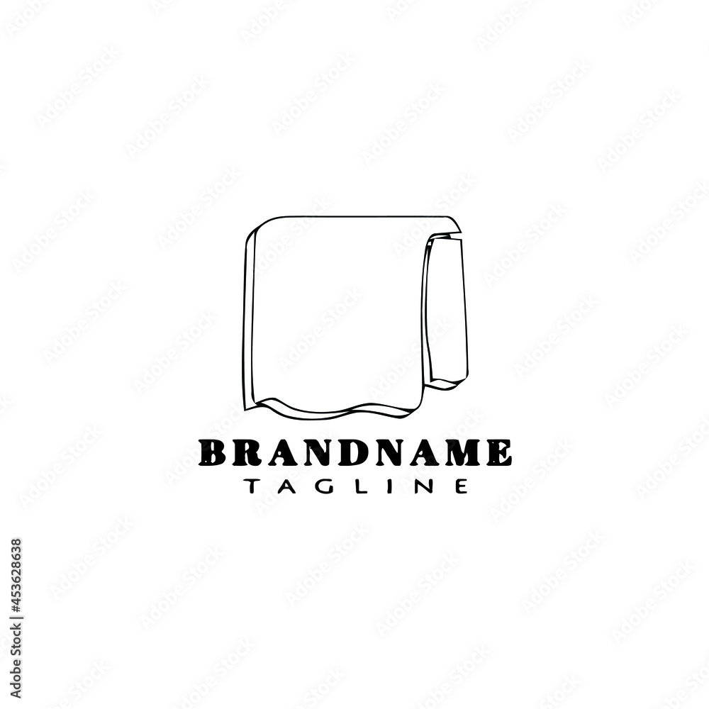 towel design logo template icon vector towel design logo template icon vector