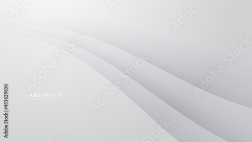 Modern white vector abstract graphic design Banner Pattern background web template. Abstract white monochrome vector background, for design brochure, website, flyer. Geometric white wallpaper