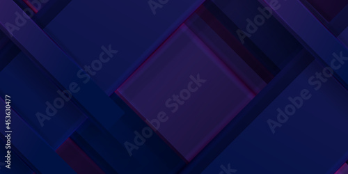 Dark purple and dark blue abstract business presentation design background. Abstract polygonal pattern luxury dark blue background with purple gradient color