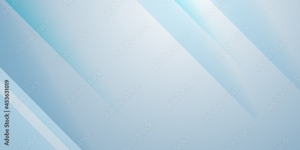 Modern simple light blue stripe background for business presentation design template. Light blue background with area for graphic elements or text. Light blue abstract background