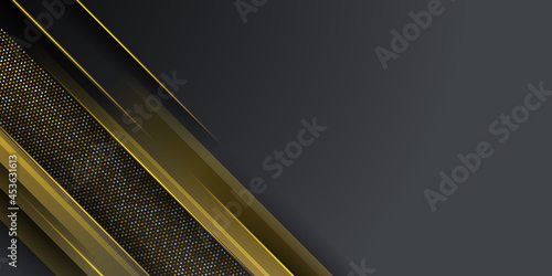 Black gold background