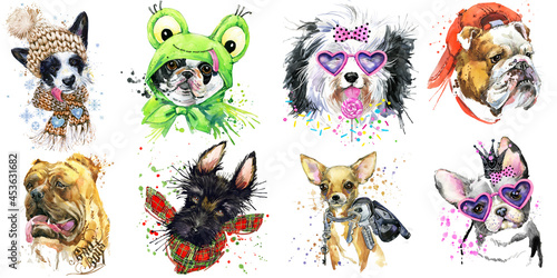 Canvas Print Dogs Collection