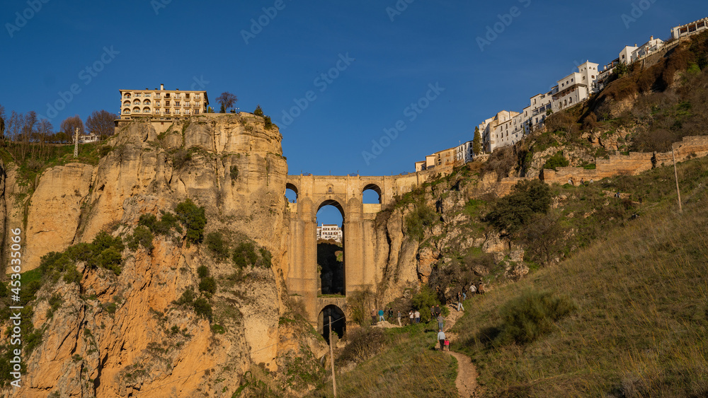 Fototapeta premium puento nuevo, spanien ronda