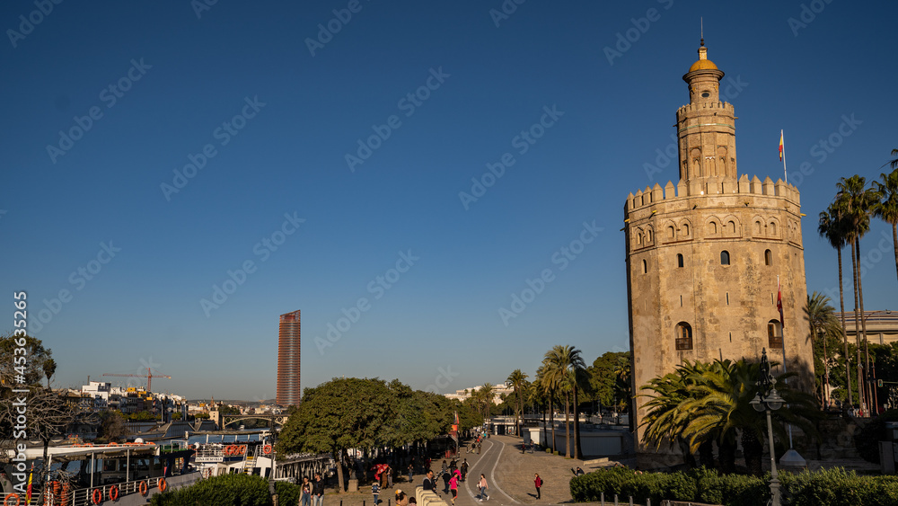 Torre del Oro sevilla, spanien