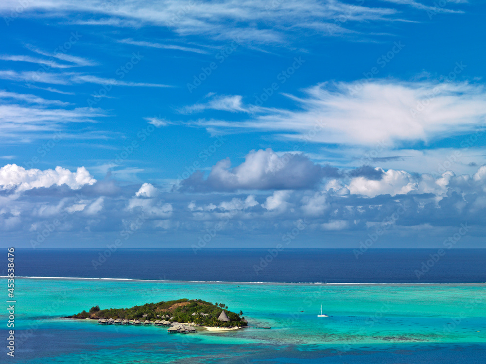 Fototapeta premium Bora Bora Insel 