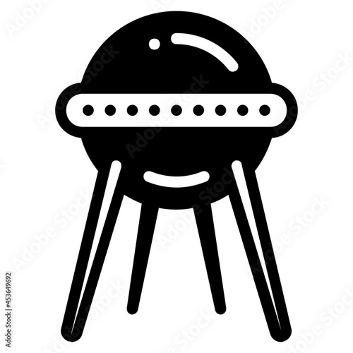 sputnik glyph icon