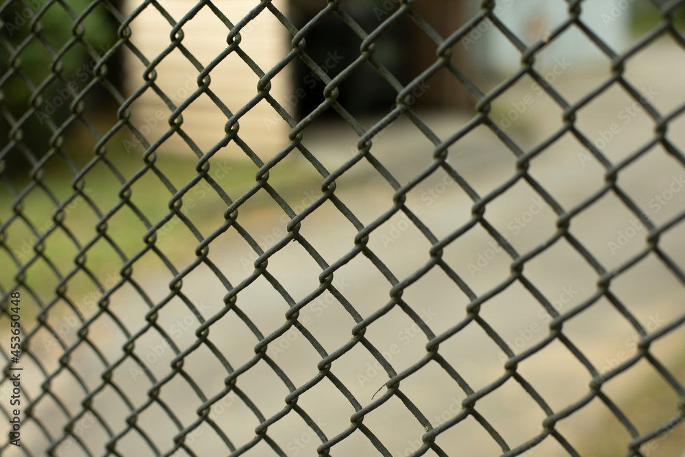 Metal mesh. The texture of the fence. Metal mesh. The texture of the fence.