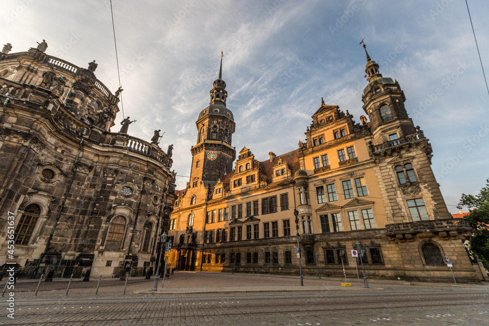 Fototapeta premium Dresden, Theaterplatz