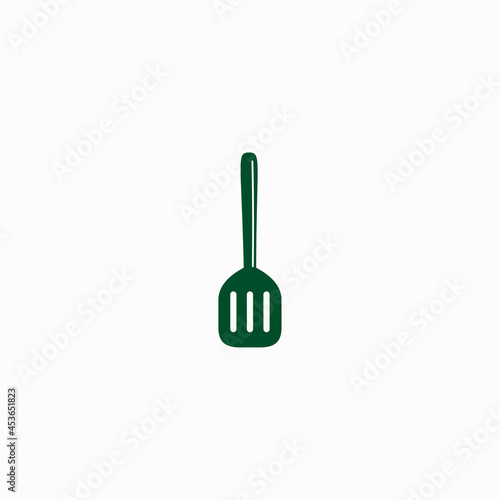 simple concept of a spatula icon for cooking