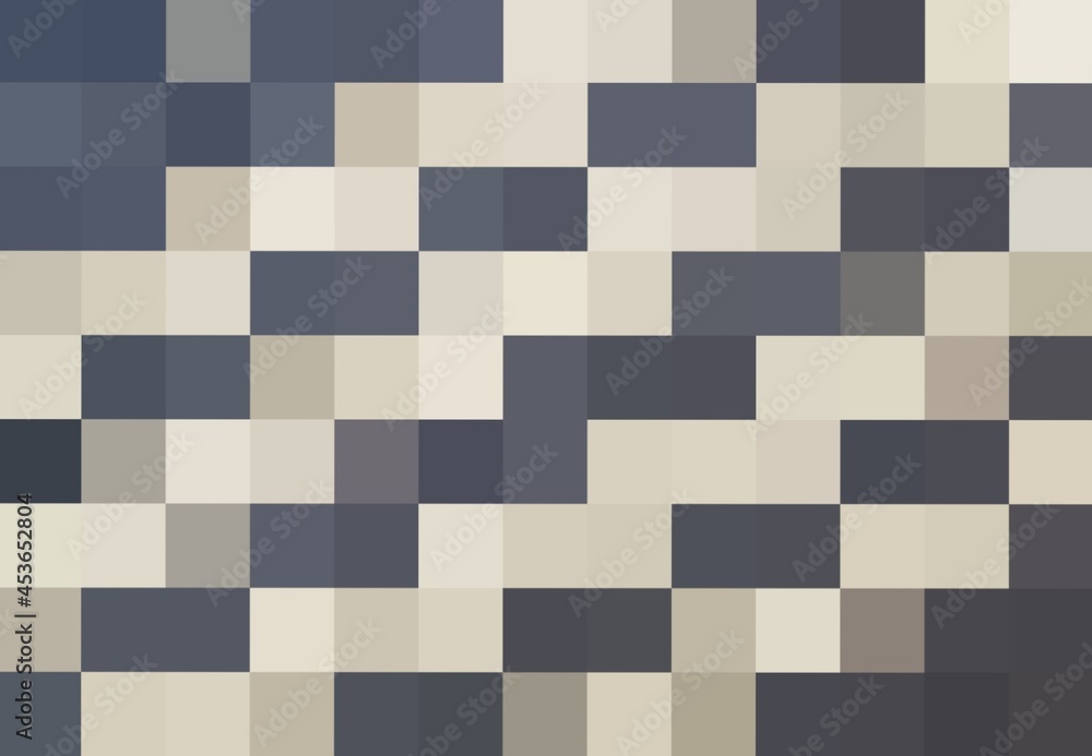 Geometric Mosaic Background, Blend of Colors, Grey Pels, Pixel Background. Mix of Dark And Light Colors. Background For Cards, Poster or Website. Digital Imaging.
Geometric Mosaic Background, Blend of Colors, Grey Pels, Pixel Background. Mix of Dark And Light Colors. Background For Cards, Poster or Website. Digital Imaging.