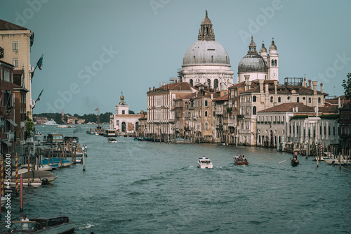 Foto Beautiful landscape of the Grand Canal in Venice, Italy