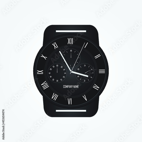 Watch face - scalable vector graphics