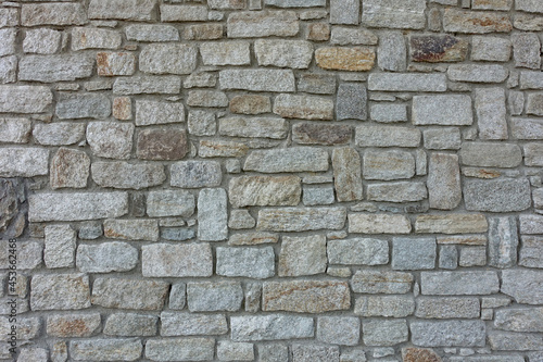 Mur de pierre sur une maison