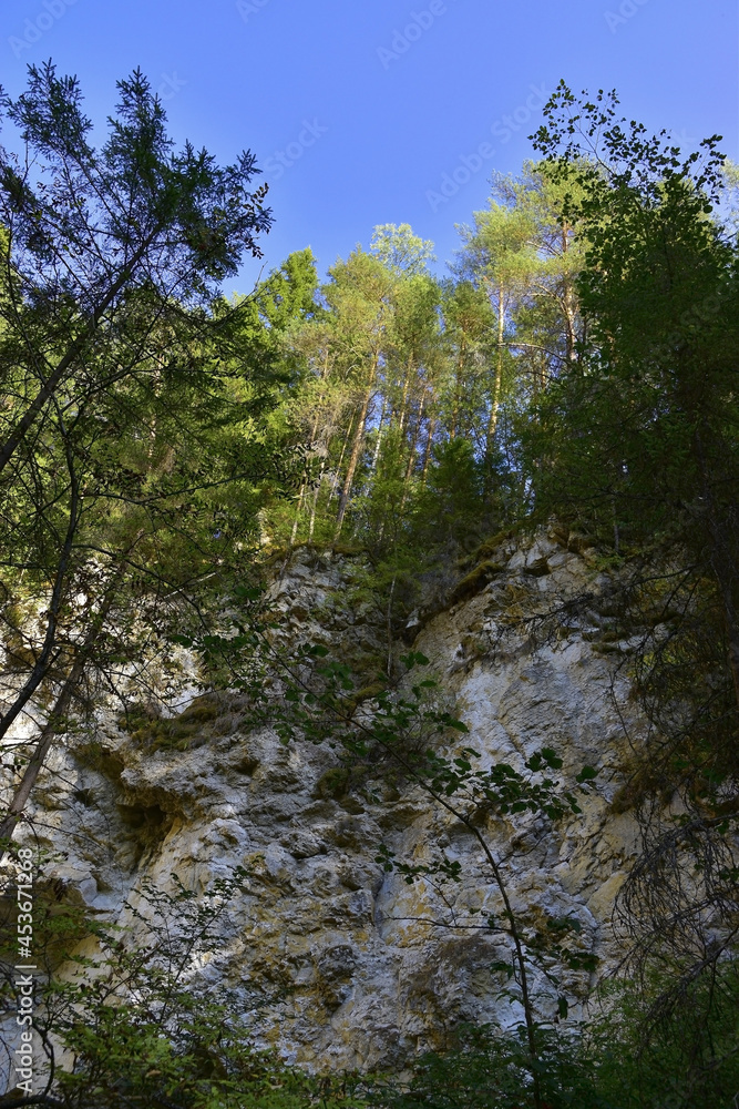 Obraz premium Karst hole Wolf pit