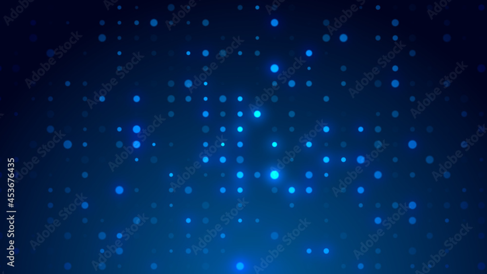 Abstract dot white blue pattern gradient texture technology background. Abstract dot white blue pattern gradient texture technology background.