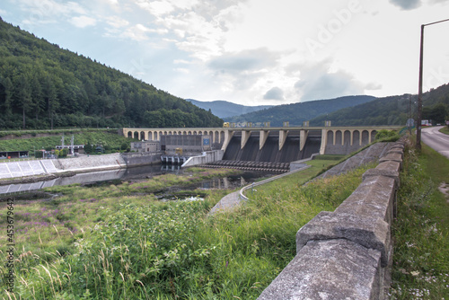 The Porąbka Dam - a dam built in 1928–1937 in Międzybrodzie Bialskie. It dams up the waters of the Sola River