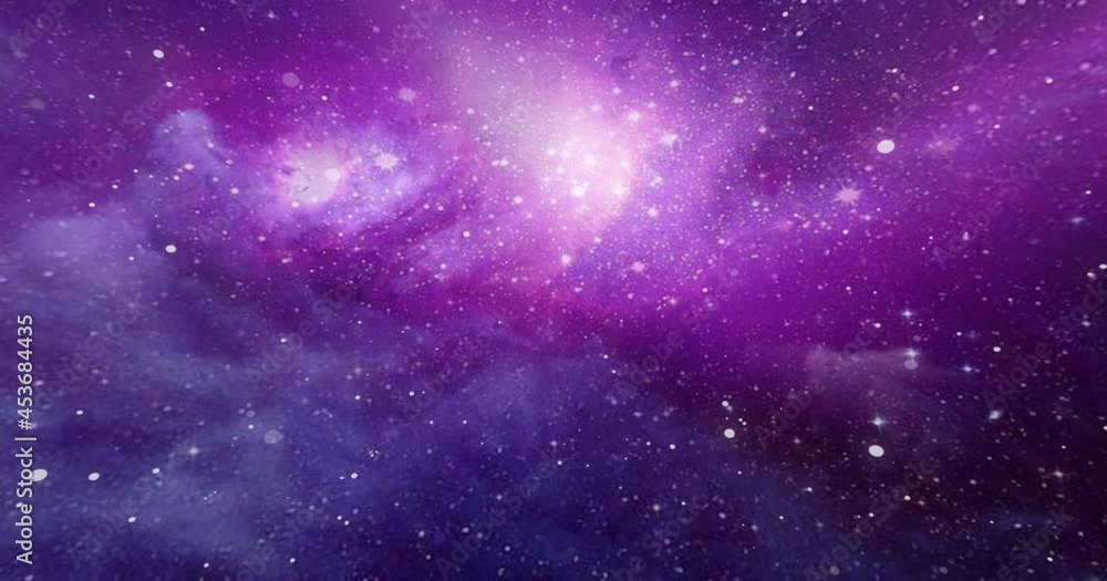 custom made wallpaper toronto digitalLoop of Celestial Space Universe With Stars And Galaxies Moving In 3D Space