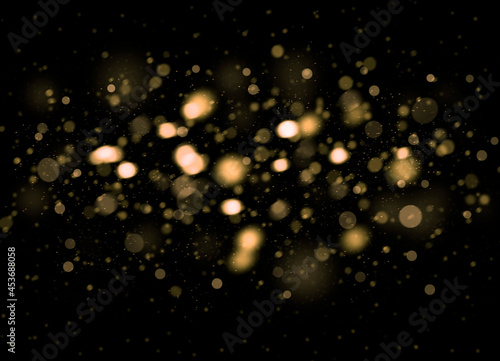 Defocused lights abstract background