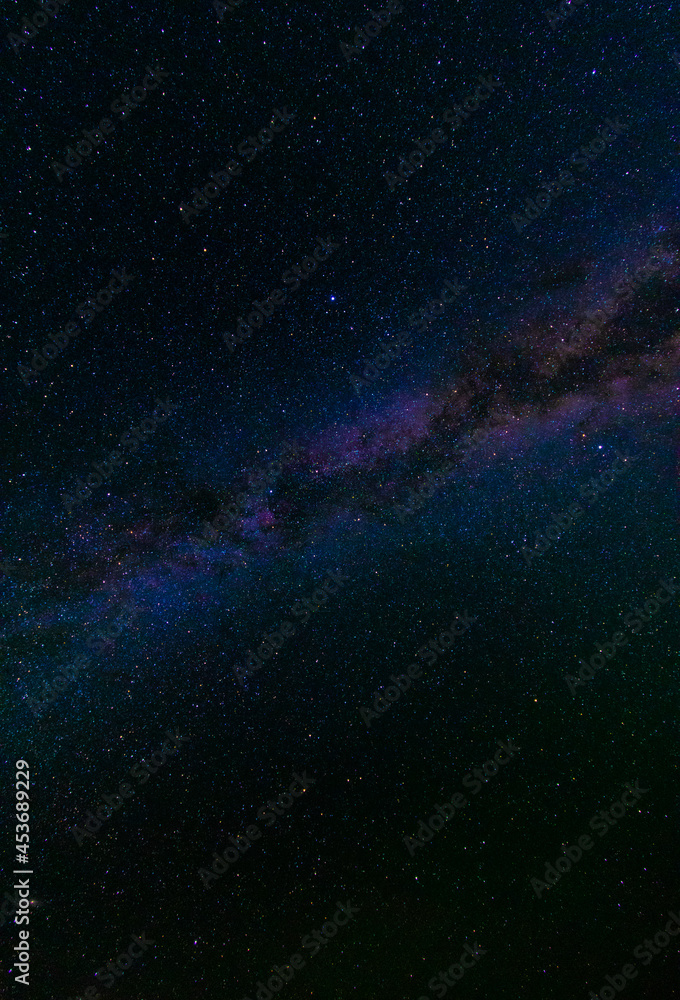 Fototapeta premium Night Sky as seen from Yellowstone National Park