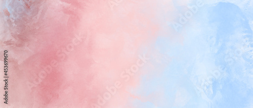 Abstract colorful gradient watercolor background. Digital art painting © LeticiaLara