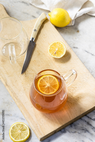 Tea and lemon
