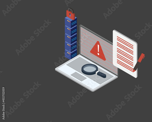 IT incident report is documentation of an event that has disrupted the normal operation of some IT system